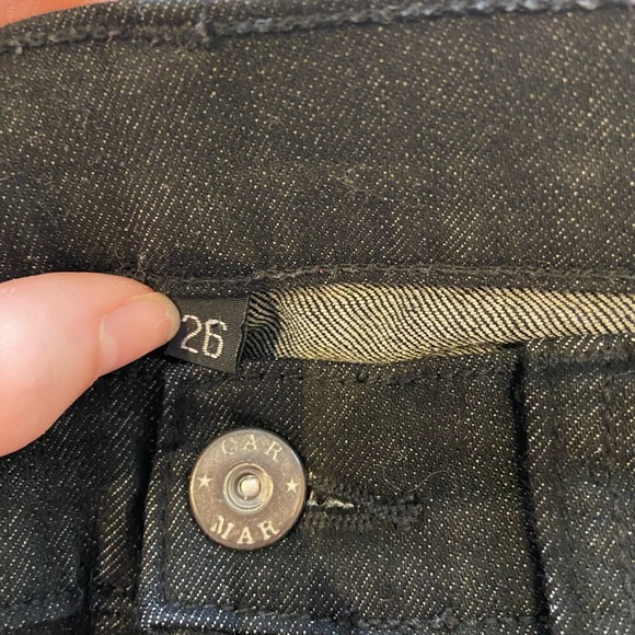 Black Carmar Stretchy Jeans - Picture 2 of 3